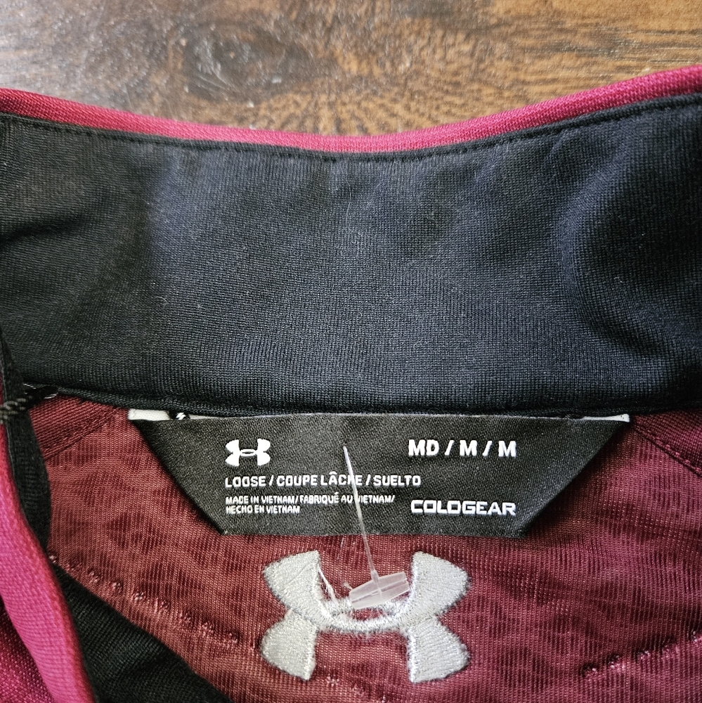 NWT Under Armour ColdGear Reactor Hybrid 1/2 Zip Golf Jacket Size Medium - Picture 7 of 7